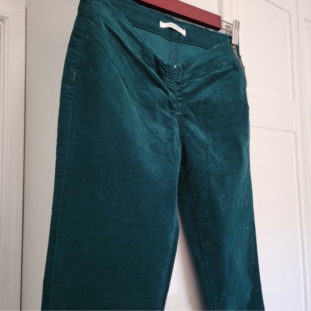 PacSun Low Rise Bootcut Corduroy Flare Pants Tall Size 26 Teal - Picture 4 of 12